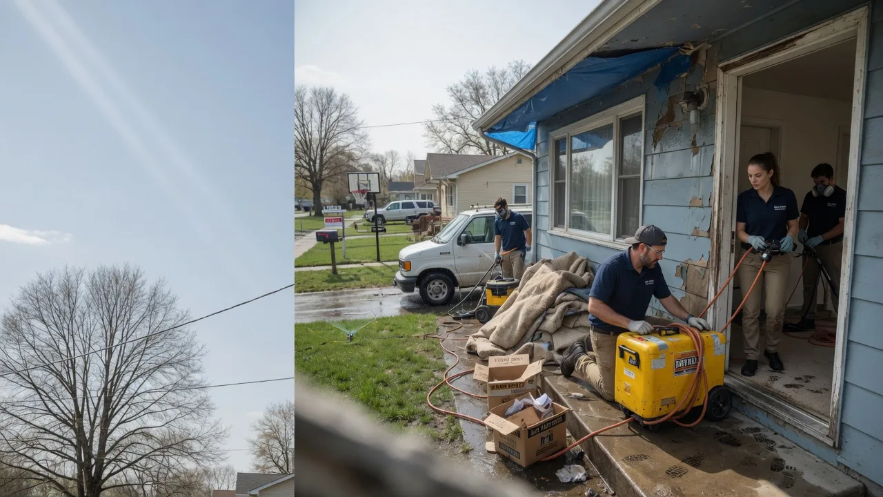 Basement Flood Cleanup in Crown, PA near me